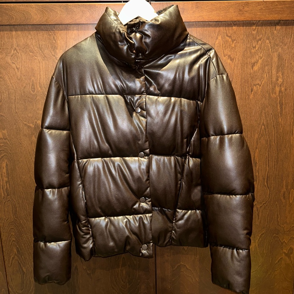 Zara Brown Puffer